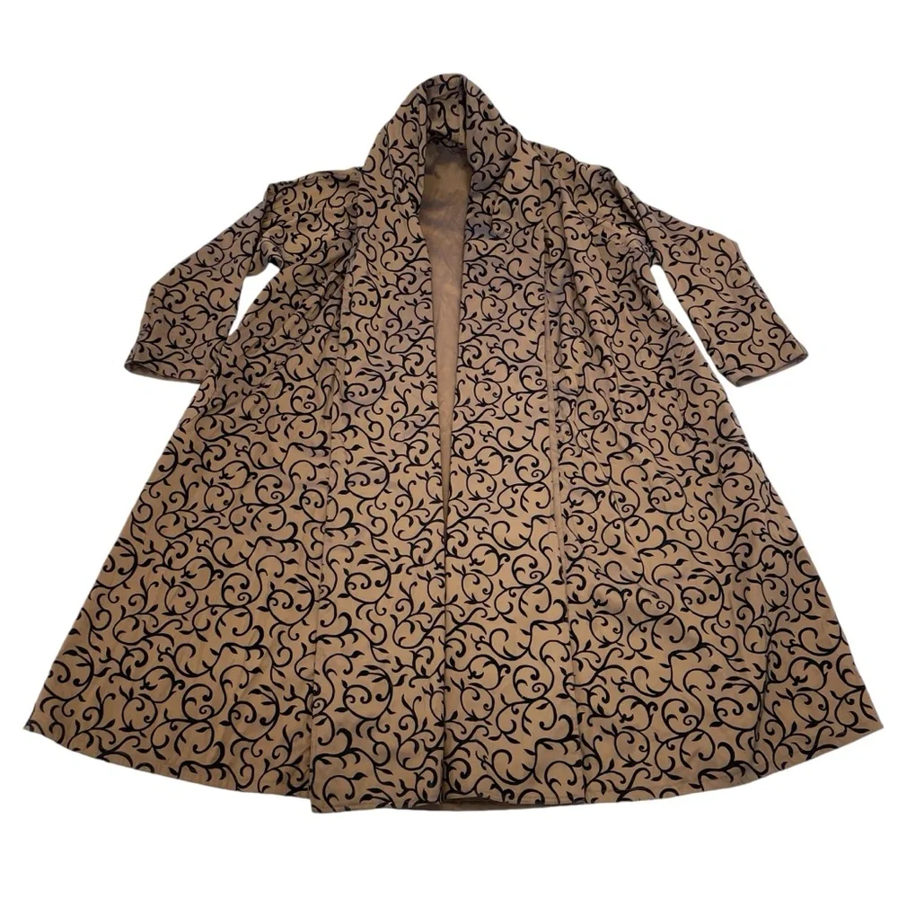 Mycra Pac Long Coat Bronze Scroll Medium - Picture 2 of 16